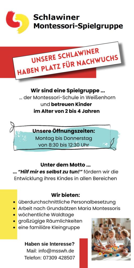Schlawiner Werbeflyer DIN A6 lang